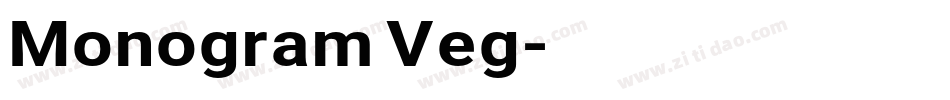 Monogram Veg字体转换